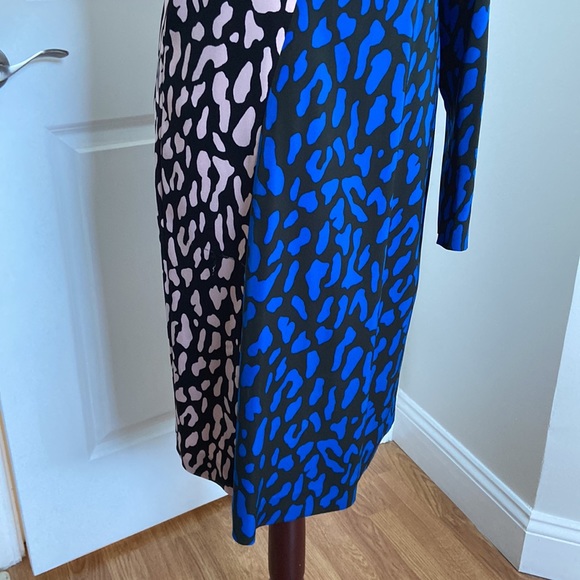 Diane Von Ferstenberg Leopard Printed Dress size 8 - Picture 9 of 12